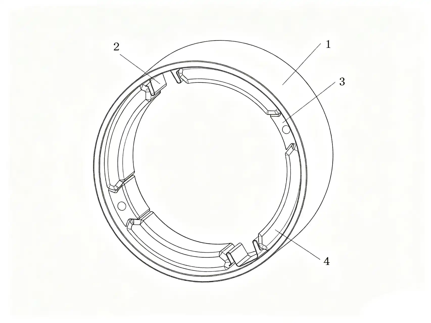 Precision motor magnet segment Precision motor magnet segment