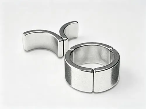Curved Permanent Magnet with Strong Magnetic Force and Stability
